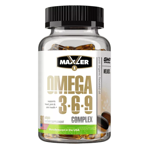 Maxler Omega 3-6-9 Сomplex 90 softgels