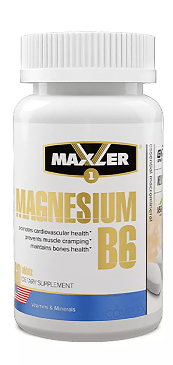 Maxler Magnesium B6 60 caps