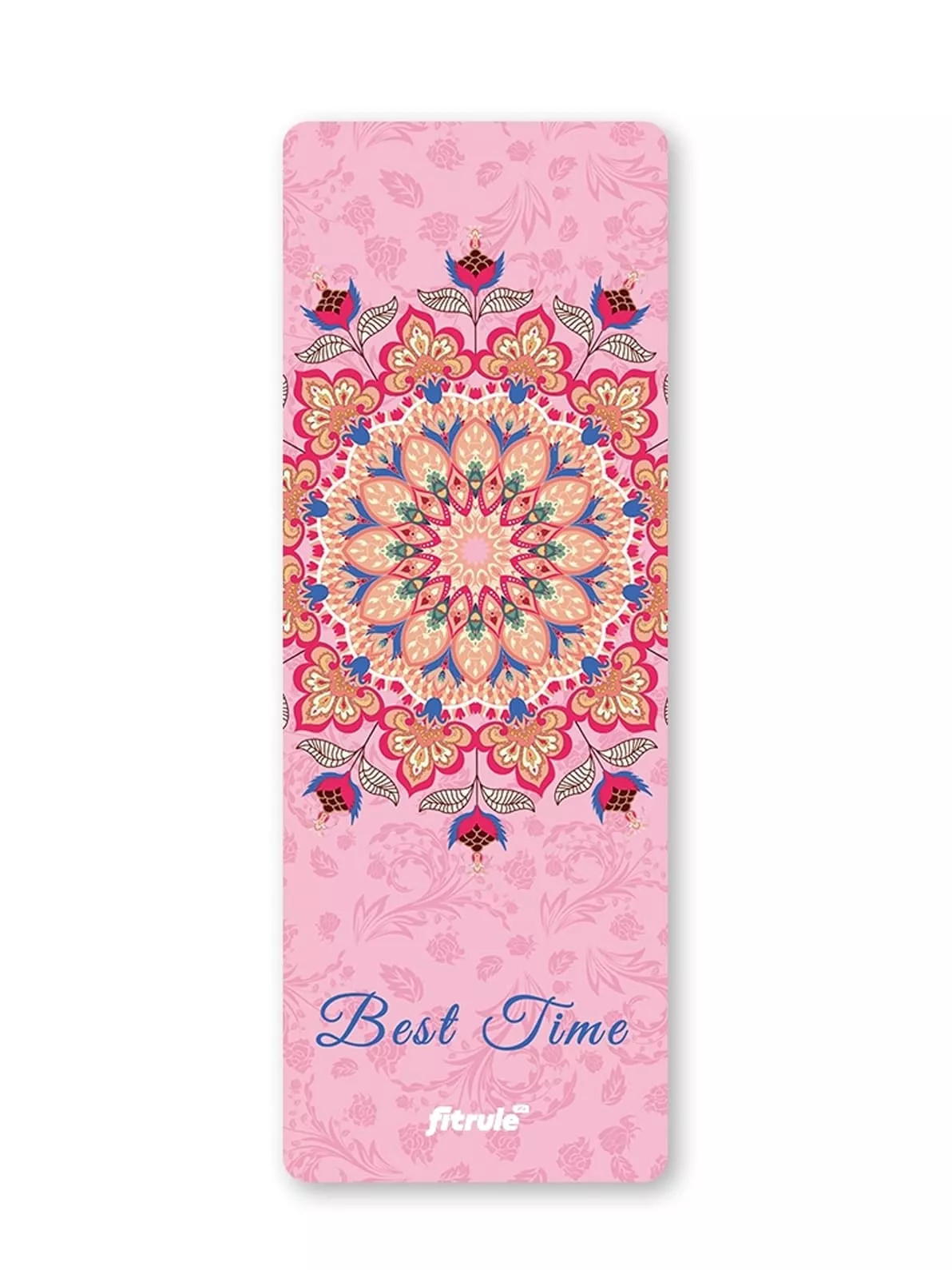 FitRule Коврик из TPE (Мандала Розовый)