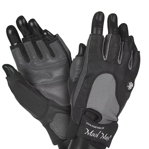 *Перчатки мужские Mad Max "MTi 82" MFG820\BK-HG\M