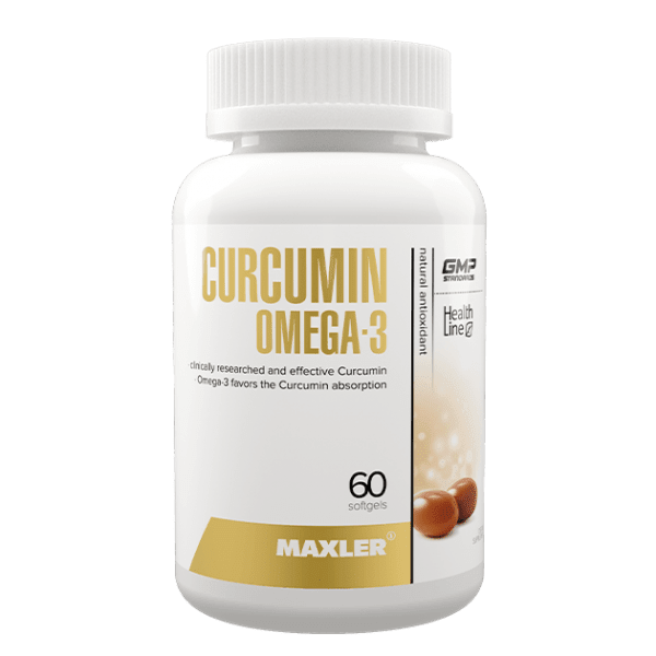 Maxler Curcumin Omega 3 60 caps