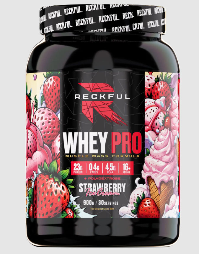 Reckful ® Whey + Polydextrose 900g 30 serv