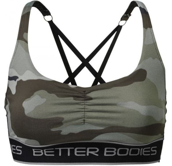 Better Bodies Athlete shor,t спортивный топ ,серый/камуфляж