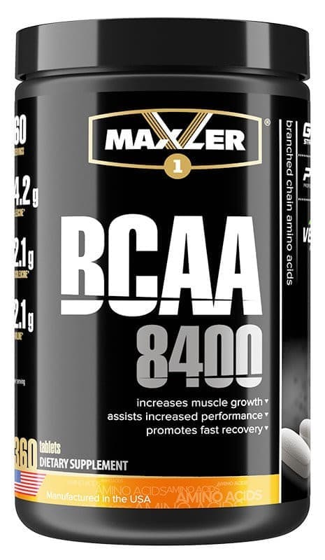 Maxler BCAA 8400 360 tabs фото