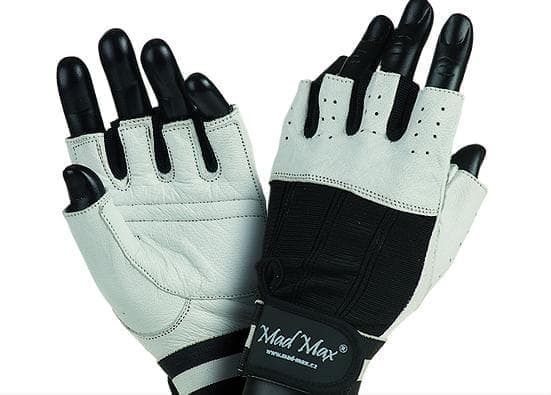 *Перчатки Mad Max "Classic" MFG248\WH-BK\M