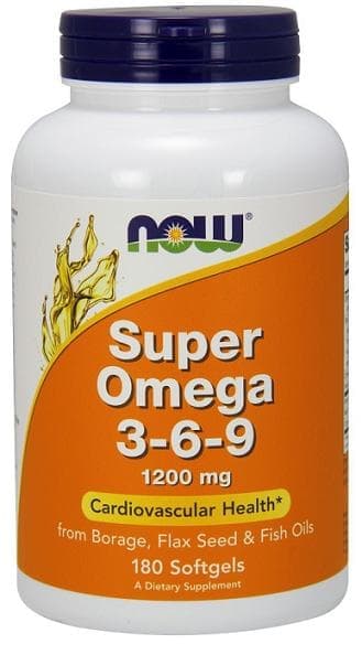 NOW Omega 3-9-6 1200 mg 180 sof