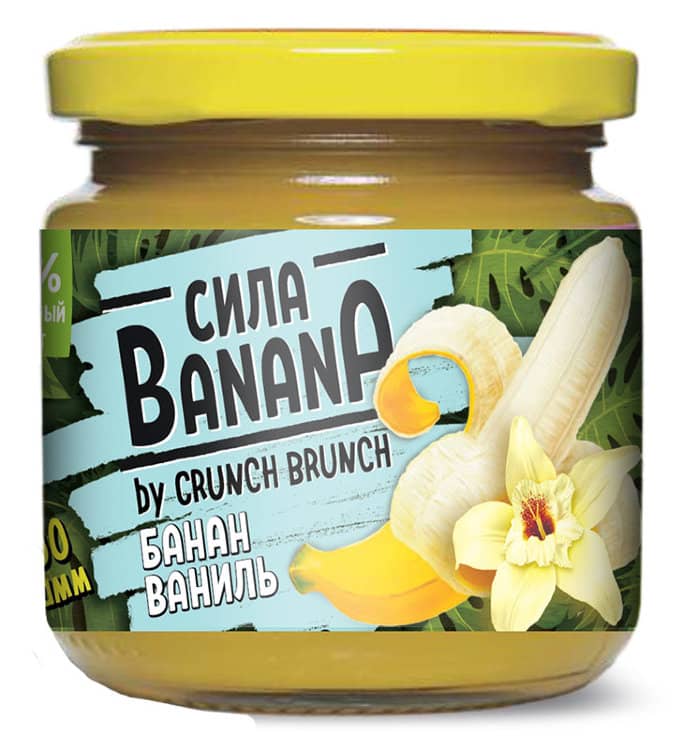 CRUNCH-BRUNCH Сила Банана джем 200g