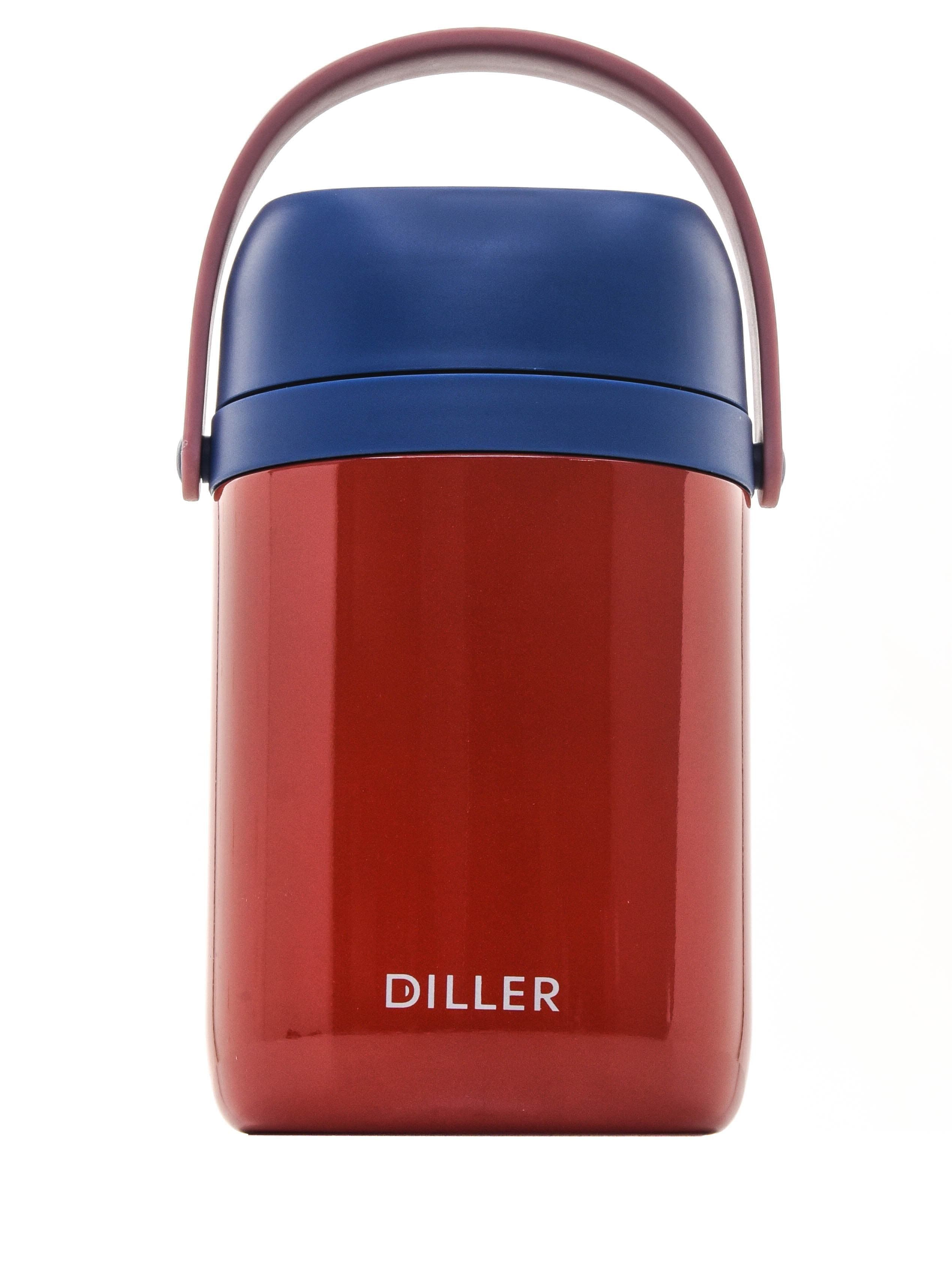 Термоконтейнер для еды Diller 8926 1600 ml (Красный)