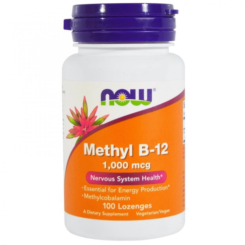 NOW Methyl B-12 1000mcg 100 loz