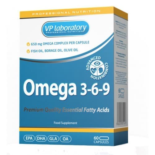 VPLab Omega 3-6-9 60 caps
