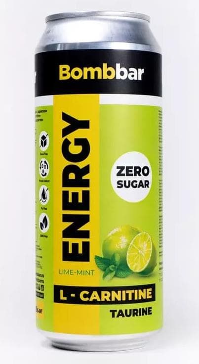 Bombbar Энергетический Напиток с L-Карнитином 500 ml