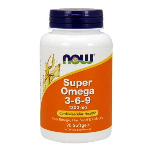 NOW Super Omega 3-6-9 1200 mg 90 sof