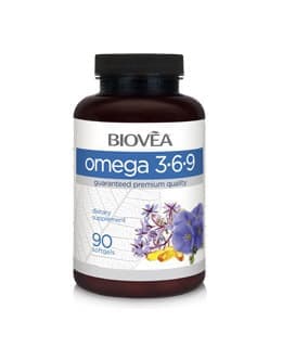 BIOVEA Omega 3-6-9 1000 mg 90 softgels