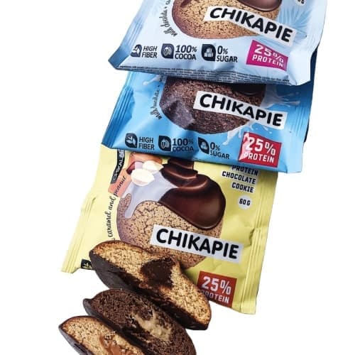 CHIKALAB Печенье Глазированное с Начинкой 60g (х9)