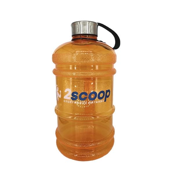 2scoop Бутыль 2.2 L металлическая крышка (Оранжевый)