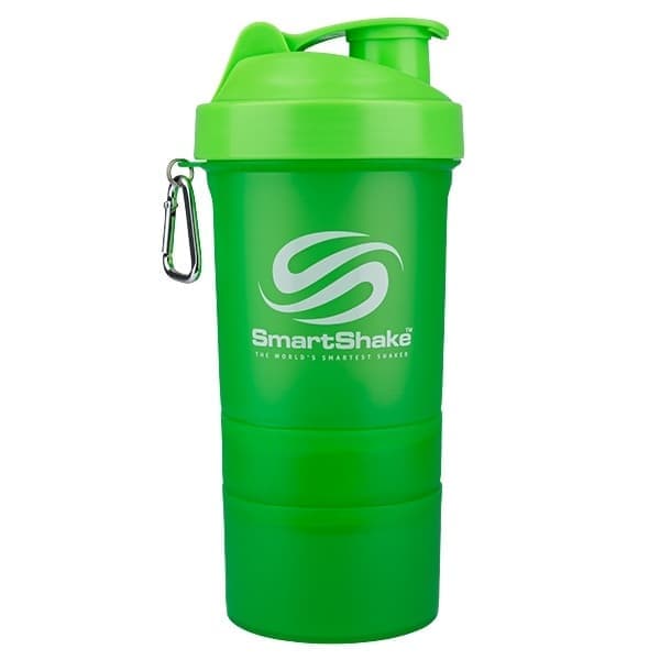 SmartShake Shaker Original 400 ml (Neon Green) фото