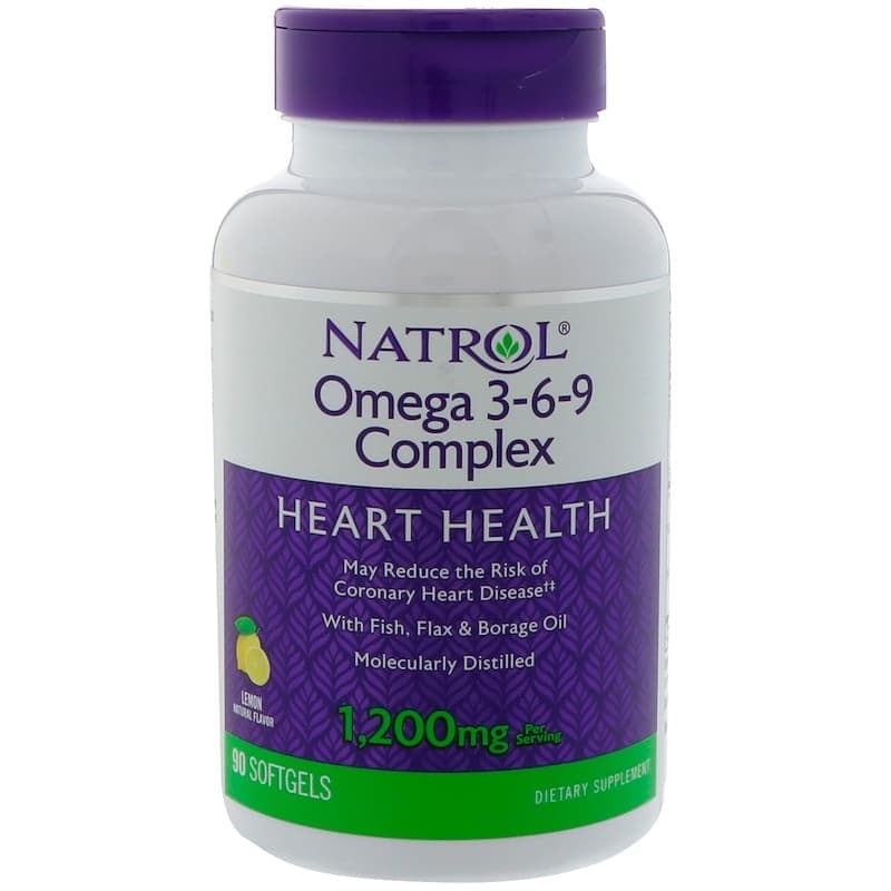 NATROL Omega 3-6-9 Complex 90 caps