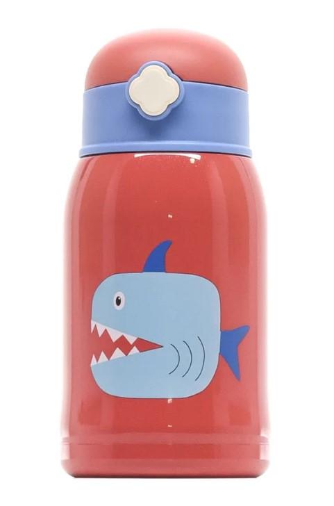 Бутылка для воды Diller 8800 450 ml (с трубочкой)(Красный) фото