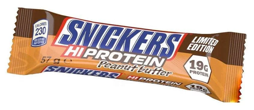 Snickers HI Protein Bar Peanutbutter 57g фото