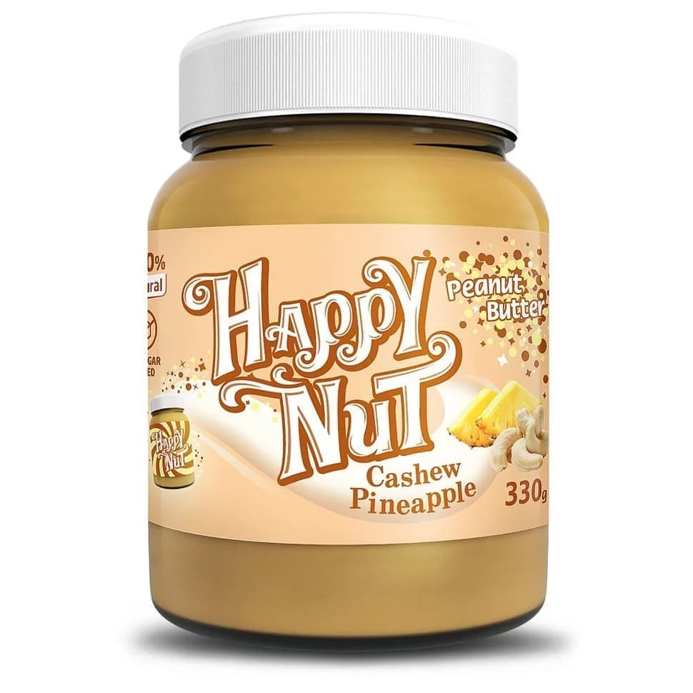Happy Nut Кешью паста с арахисом и ананасом 330 гр фото