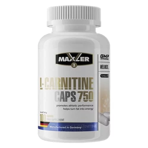 Maxler L-Carnitine 750 mg 100 caps фото