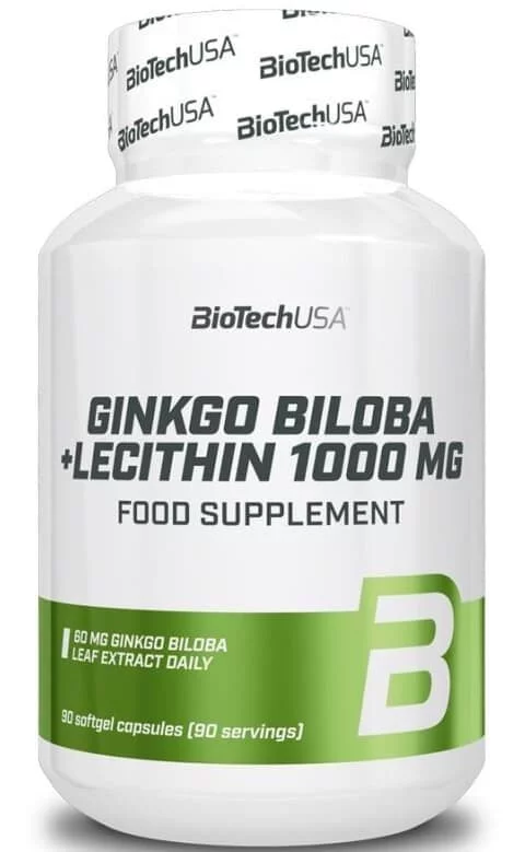 BioTech Ginkgo Biloba + Lecithin 90 tabs фото